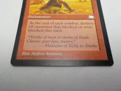 Magic the Gathering HEAT STROKE WEATHERLIGHT MTG Trading Card 1997 #24 - Image 4