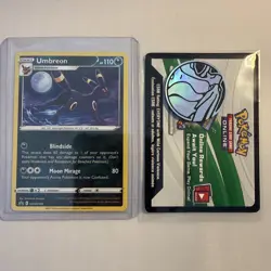 Pokemon Card - TCG: Umbreon - Sword & Shield Promos SSP - SWSH129 - Holo - UK - Image 2
