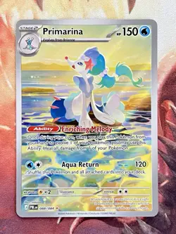 Primarina 088/084 Pitch Black Illustration Rare Pokemon Card Near Mint IN-HAND - Image 2