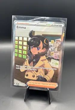 Pokemon Emma 107/086 Full Art Trainer Ultra Rare Chaos Rising NM Card - Image 1