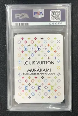 PSA 10 LOUIS VUITTON x MURAKAMI Trading card ONION HEAD 004 - Image 2