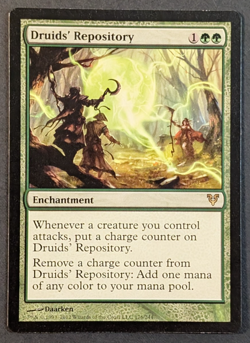 MTG Card - 1x Druid's Repository - Avacyn Restored - NM/LP - Magic The Gathering - Image 1