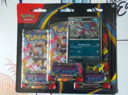 Pokemon Trading Card Game: MEGA EVOLUTION- PHANTASMAL FLAMES Triple Pk -WEAVILE - Image 1