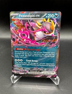 Fezandipiti ex #142/217 Holo Ascended Heroes Pokemon Card - NM - Image 1