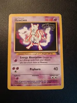 Pokemon Mewtwo (Movie Promo) 03/53 Promo Card. Excellent Condition - Image 1