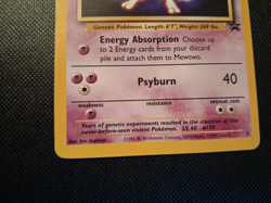 Pokemon Mewtwo (Movie Promo) 03/53 Promo Card. Excellent Condition - Image 3