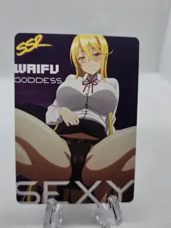 Shizuka Marikawa High School Of The Dead Anime SSR Waifu Card - Image 1