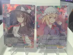 Usami Renko Maribel Hearn Hifuu S130-P18S PR Weiss Touhou Foil Promo Card Set - Image 1
