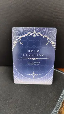 Sung Jinwoo UR* SL2E-08 Solo Leveling Mapniverse Parallel Collectible Card - Image 2