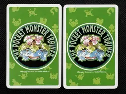 Pokemon Sandshrew Sandslash Queen KING Heart Green Venusaur Deck Playing Card - Image 4