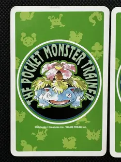 Pokemon Sandshrew Sandslash Queen KING Heart Green Venusaur Deck Playing Card - Image 5