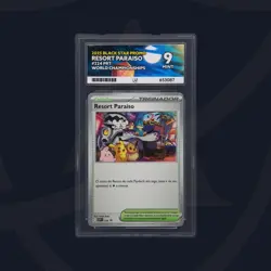 Pokemon Card ACE 9 Paradise Resort PT Portugues SVP 224 World Promo Anaheim 2025 - Image 1