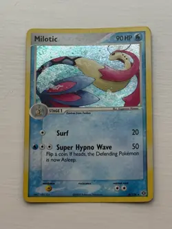 Pokemon TCG Milotic EX Emerald Holo Card 8/106 Rare - Image 1
