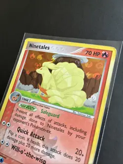Pokemon TCG Ninetales Reverse Holo Rare Stamped EX Hidden Legends Card 22/101 MP - Image 4