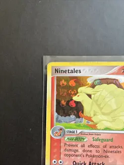 Pokemon TCG Ninetales Reverse Holo Rare Stamped EX Hidden Legends Card 22/101 MP - Image 5