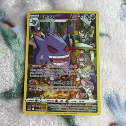 Pokemon Lost Origin Gengar Trainer Gallery Holo - Image 1