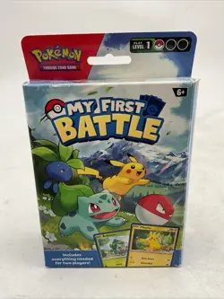 Pokemon My First Battle Pikachu And Bulbasaur Set - Image 1