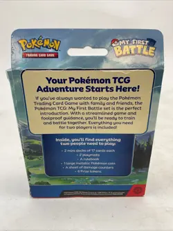 Pokemon My First Battle Pikachu And Bulbasaur Set - Image 2