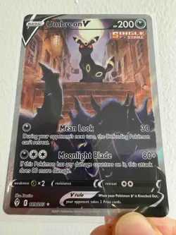 The Pokemon Company Umbreon V 189/203 Evolving Skies Alt Full Art Holo UR - Image 5