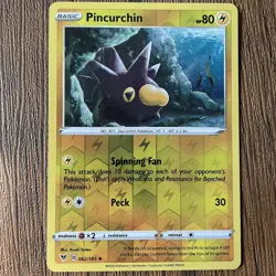 Pincurchin 062/185 Reverse Holo Uncommon Vivid Voltage Pokemon Pack Fresh - Image 1
