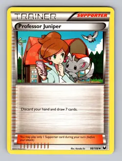 Professor Juniper 98/108 Uncommon Dark Explorers Pokemon Lightly Played - Image 1