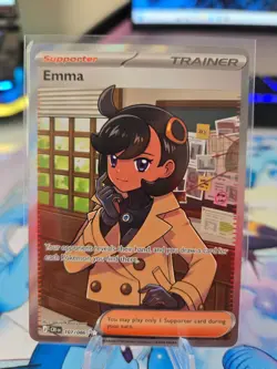 Pokemon TCG Holo Ultra Rare Full Art. Chaos rising Emma 107/086 - Image 1