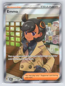 Emma 107/086 Ultra Rare Chaos Rising Pokemon Holo Lightly Played - Image 1