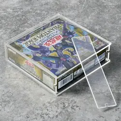 1x Magnetic Acrylic Display Case for Pokemon Japanese Booster Box Transparent US - Image 2