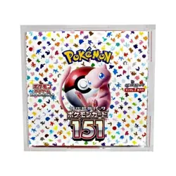 1x Magnetic Acrylic Display Case for Pokemon Japanese Booster Box Transparent US - Image 3