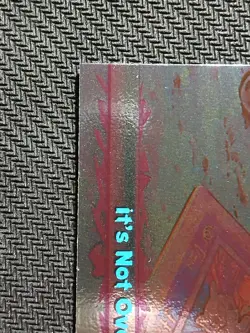 Topps Pokemon the Movie 2000 IT'S NOT OVER YET #70 ANCIENT MEW SILVER FOIL Blue - Image 5