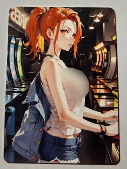 SEXY HEROINE WAIFU YUA’S INTERACTIVE STORY ACG PREMIUM HOLOFOIL CARD NM - Image 2