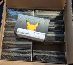 Pokemon TCG 25th Anniversary Celebrations NIB Double Deck Box - Image 1