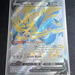The Pokemon Company Pokemon TCG Zacian V SWSH292 Sword & Shield Promo Holo Eng - Image 1