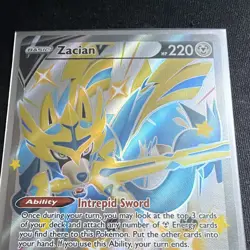 The Pokemon Company Pokemon TCG Zacian V SWSH292 Sword & Shield Promo Holo Eng - Image 2