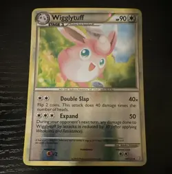 The Pokemon Company Pokemon TCG Wigglytuff 56/123 HGSS Reverse Holo Eng 2010 - Image 1