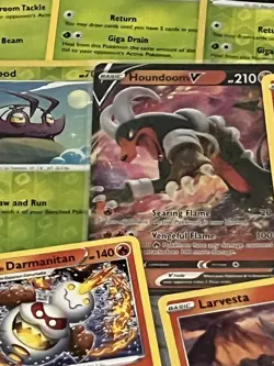 Pokemon Darkness Ablaze 130 Cards | V, VMAX, Full Art, Piers | LP/MP Collection - Image 3