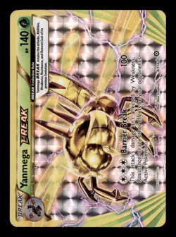 YANMEGA BREAK 8/114 HOLO BREAK RARE STEAM SIEGE NM/M - Image 1