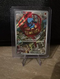 Pokemon TCG: Riolu #MEP010 Mega Evolutions Full Art Black Star Promo - Image 1