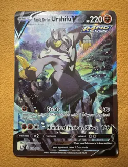 The Pokemon Company Rapid Strike Urshifu V 153/163 UR Holo EN - Image 1