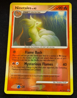 Ninetales - 36/127 - Platinum - Reverse Holo Rare - Pokemon TCG HP - Image 1