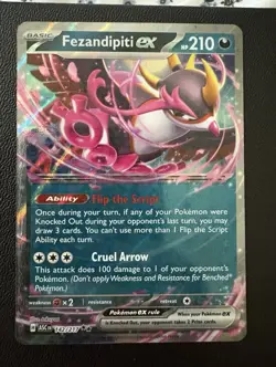 Fezandipiti ex 142/217: Ascended heroes Holo (English) - Image 1