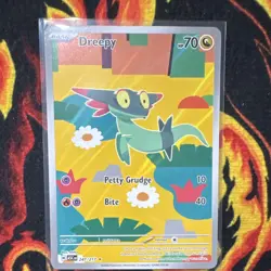 Nintendo Pokemon TCG Dreepy 247/217 Holo Full Art Rare EN 2026 70HP - Image 2