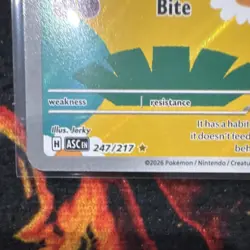 Nintendo Pokemon TCG Dreepy 247/217 Holo Full Art Rare EN 2026 70HP - Image 3