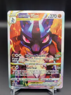Lucario VSTAR SWSH291 SWSH: Sword & Shield Promo Cards Holo, NM - Image 1