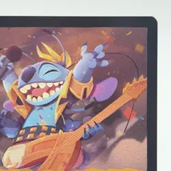 Disney Lorcana The First Chapter Stitch Rock Star 23/204 Foil Super Rare TCG NM - Image 3