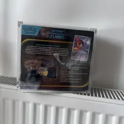 Phantasmal Flames ETB Pokemon TCG Sealed New in Acrylic Case - Image 2