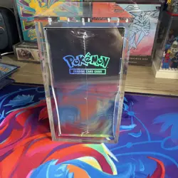 Phantasmal Flames Pokemon Center ETB Pokemon TCG Sealed New in Acrylic Case - Image 2