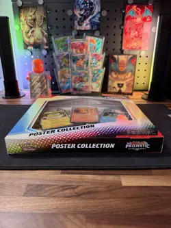 Pokemon TCG Prismatic Evolutions Poster Collection Box Sealed Scarlet Violet - Image 4