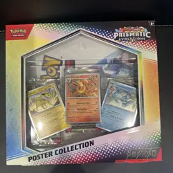 Pokemon TCG Prismatic Evolutions Poster Collection Sealed - Image 1