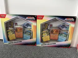 Pokemon TCG Prismatic Evolutions Poster Collection Sealed x2 ✅ IN HAND - Image 1